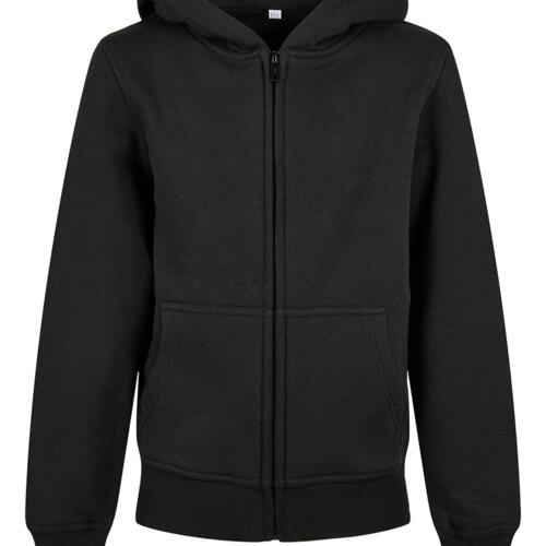 Organic kids basic zip hoodie Thumbnail