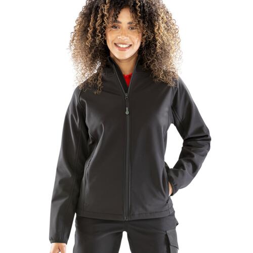 Women’s recycled 3-layer printable hooded softshell Thumbnail