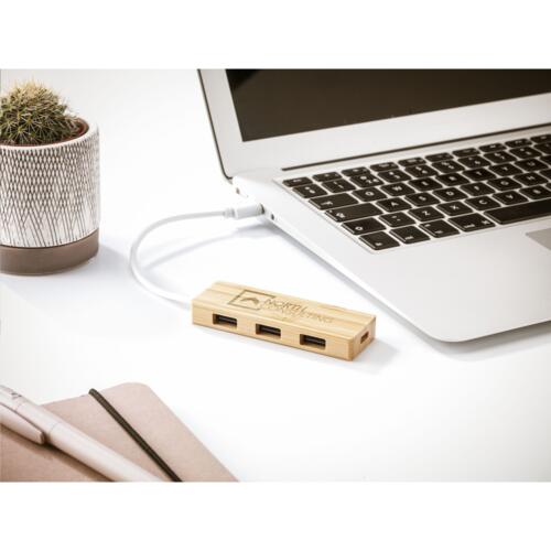 Bamboo USB Hub Thumbnail