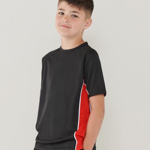 F/Hales Kids Teamwear Panel T-Shirt Thumbnail