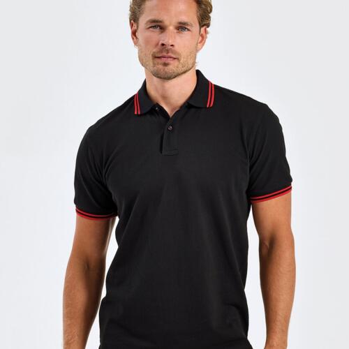 Men's tipped polo shirt Thumbnail