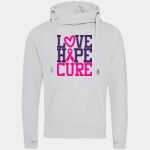 Cross neck hoodie Thumbnail