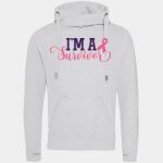 Cross neck hoodie Thumbnail